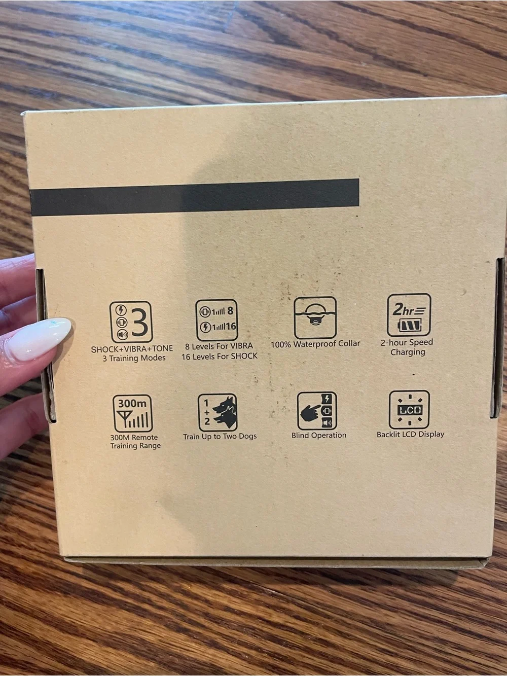 Dog remote training collar
